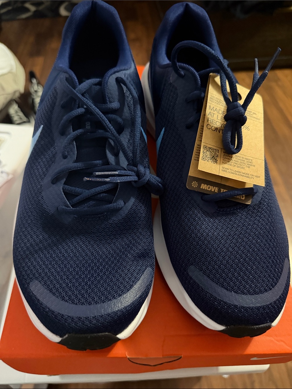 Nike Revolution 7 Blue Void/White/Black/University Blue Running FB2207-406